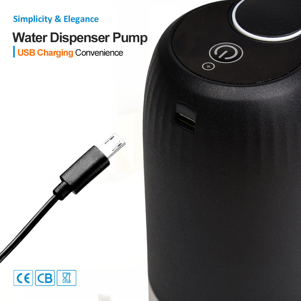 Mini Portable Household Water Dispenser USB One Click Drinking Water